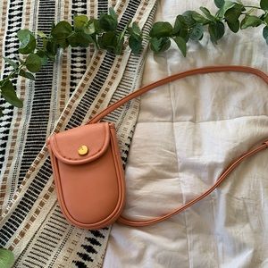 Anthropologie Pink Crossbody Bag